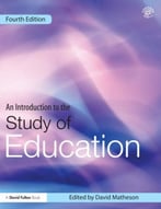 An Introduction To The Study Of Education, 4 Edition