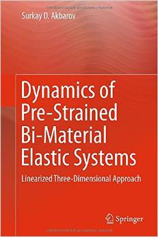 Dynamics Of Pre-Strained Bi-Material Elastic Systems: Linearized Three-Dimensional Approach