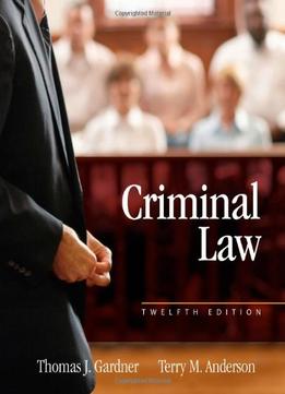 Criminal Law, 12 Edition