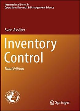 Inventory Control, 3Rd Edition