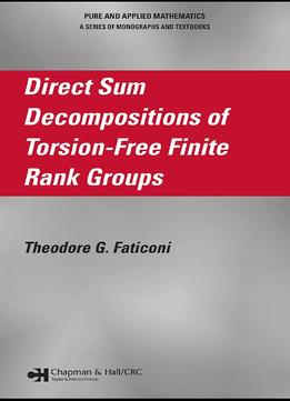 Direct Sum Decompositions Of Torsion-Free Finite Rank Groups