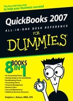 Quickbooks 2007 All-In-One Desk Reference For Dummies By Stephen L. Nelson