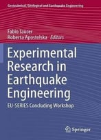 Experimental Research In Earthquake Engineering: Eu-Series Concluding Workshop