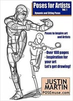 Poses For Artists Volume 1 – Dynamic And Sitting Poses