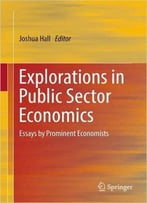 Explorations In Public Sector Economics: Essays By Prominent Economists