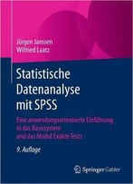 Statistische Datenanalyse Mit Spss, Auflage: 9