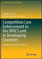 Competition Law Enforcement In The Brics And In Developing Countries: Legal And Economic Aspects (International Law And Economics)