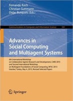 Advances In Social Computing And Multiagent Systems
