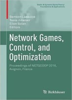 Network Games, Control, And Optimization
