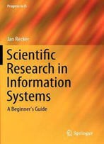 Scientific Research In Information Systems