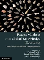 Patent Markets In The Global Knowledge Economy: Theory, Empirics And Public Policy Implications