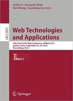 Web Technologies And Applications: 18th Asia-Pacific Web Conference, Part I