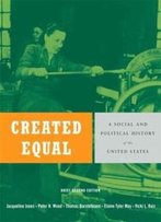 Created Equal: A Social And Political History Of The United States, Brief Edition, Combined Volume (2nd Edition)