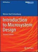 Introduction To Microsystem Design (Rwthedition)