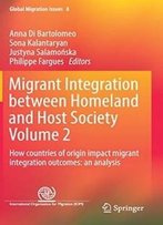 Migrant Integration Between Homeland And Host Society Volume 2: How Countries Of Origin Impact Migrant Integration Outcomes: An Analysis (Global Migration Issues)
