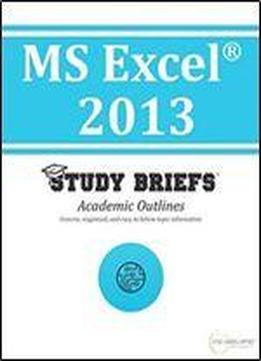 Ms Excel 2013