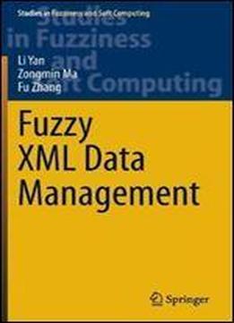 Fuzzy Xml Data Management (studies In Fuzziness And Soft Computing)
