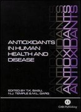 Antioxidants In Human Health And Disease (cabi)