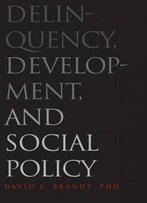Delinquency, Development, And Social Policy (Current Perspectives In Psychology)