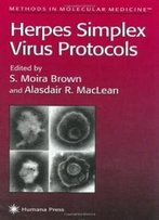 Herpes Simplex Virus Protocols (Methods In Molecular Medicine)