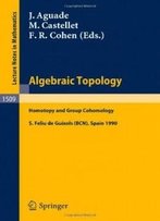 Algebraic Topology: Homotopy And Group Cohomology (Lecture Notes In Mathematics)