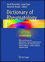 Dictionary Of Rheumatology, 2nd Edition