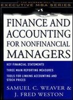 Finance And Accounting For Nonfinancial Managers 1st Edition