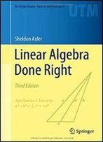 Linear Algebra Done Right, 3rd Edition