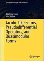 Jacobi-Like Forms, Pseudodifferential Operators, And Quasimodular Forms
