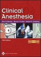 Clinical Anesthesia (Clinical Anesthesia ( Barash))