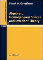 Algebraic Homogeneous Spaces And Invariant Theory (Lecture Notes In Mathematics)