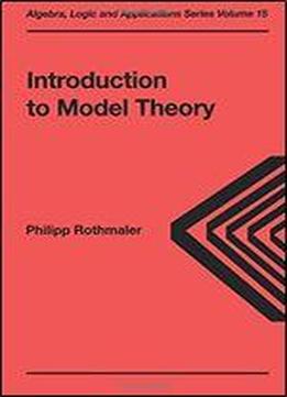 Introduction To Model Theory