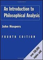An Introduction To Philosophical Analysis