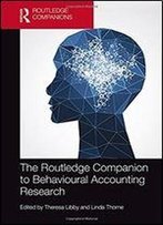The Routledge Companion To Behavioral Research In Accounting
