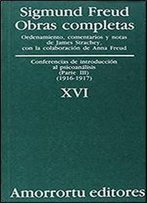 Obras Completas - Tomo Xvi Conferencias De Introduccion Al Psicoanalisis (Spanish Edition)