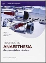 Training In Anaesthesia