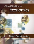 Critical Thinking In Economics
