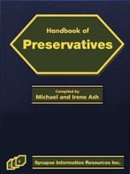 Handbook Of Preservatives