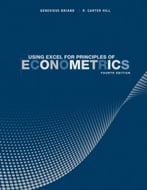 Using Excel For Principles Of Econometrics (4th Edition)