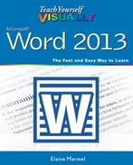Teach Yourself Visually Word 2013