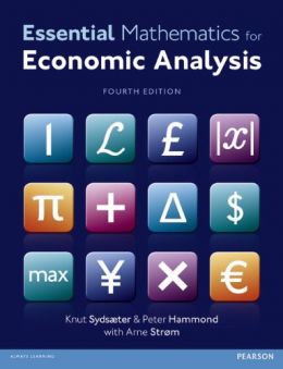 Essential Mathematics For Economic Analysis, 4Th Edition