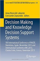 Decision Making And Knowledge Decision Support Systems