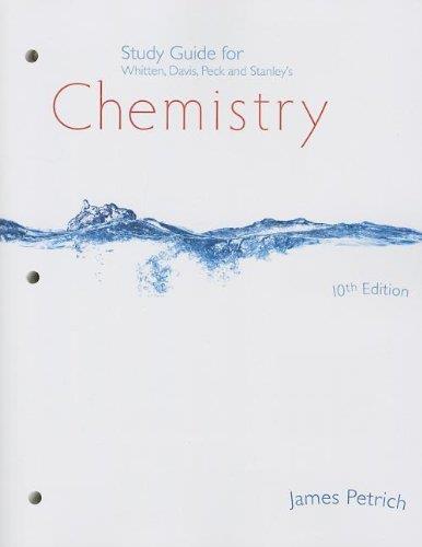Chemistry (Study Guide), 10Th Edition