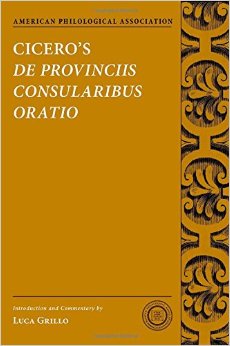 Cicero’S De Provinciis Consularibus Oratio