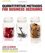 Quantitative Methods For Business Decisions, 7th Edition