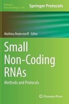 Small Non-Coding Rnas: Methods And Protocols