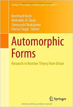 Automorphic Forms: Research In Number Theory From Oman