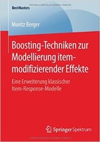 Boosting-Techniken Zur Modellierung Item- Modifizierender Effekte