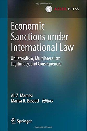 Economic Sanctions Under International Law: Unilateralism, Multilateralism, Legitimacy, And Consequences