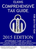 Elkins Comprehensive Tax Guide – 2015 Edition